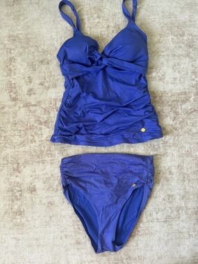 Sunseeker - Ruched Women's Tankini Set